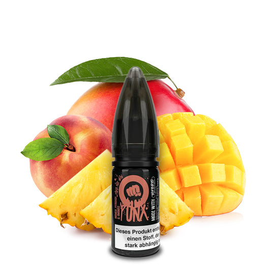 RIOT SQUAD PUNX Mango, Peach & Pineapple Nikotinsalz Liquid 10 ml