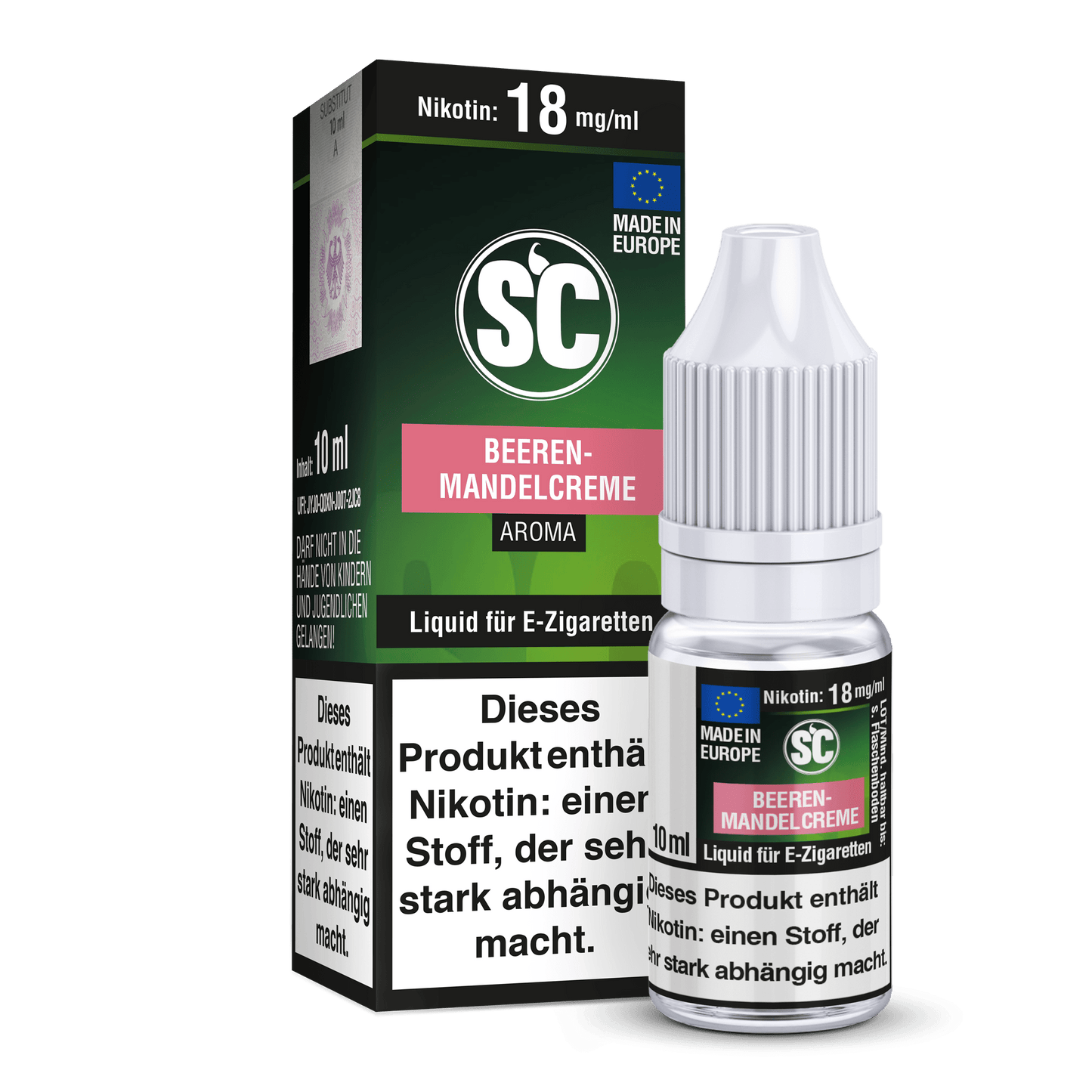 SC Liquid Beeren Mandelcreme 0mg