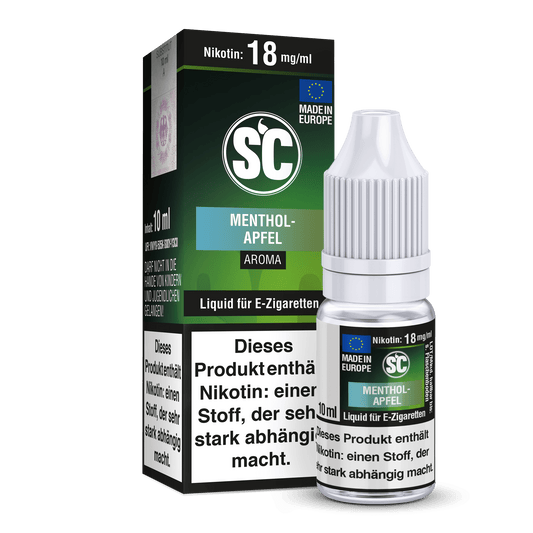SC Liquid Menthol Apfel 0mg