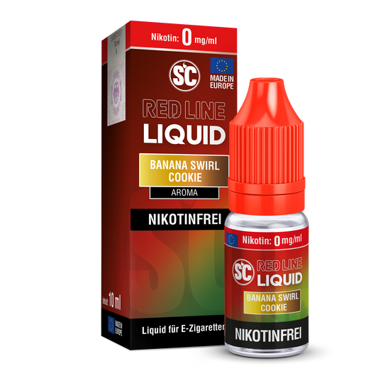 SC RED LINE - BANANA SWIRL COOKIE Nikotinsalz Liquid