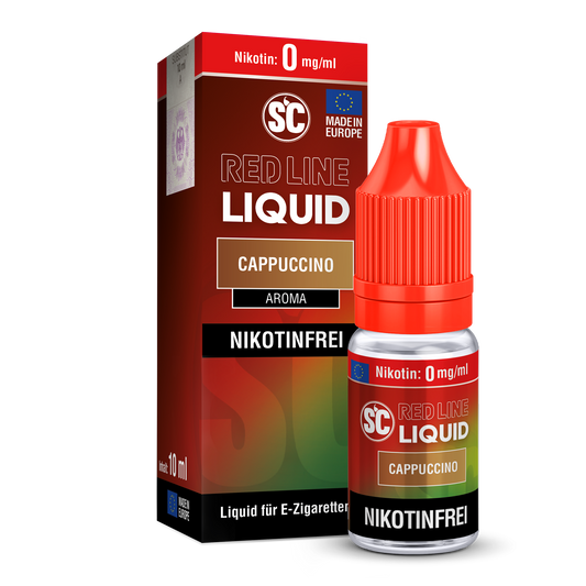 SC RED LINE - Cappuccino Nikotinsalz Liquid