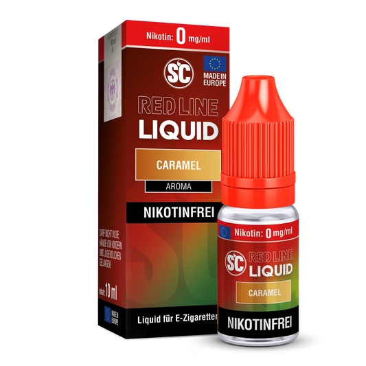 SC RED LINE - Caramel Nikotinsalz Liquid