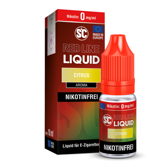SC RED LINE - Citrus Nikotinsalz Liquid