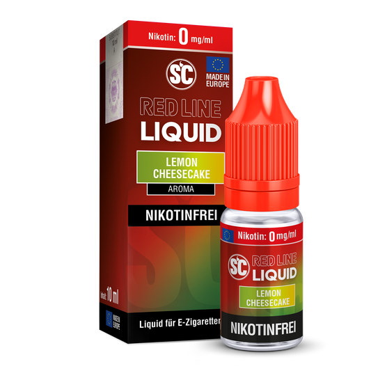 SC RED LINE - Lemon Cheesecake Nikotinsalz Liquid