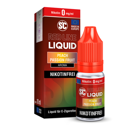 SC RED LINE - Peach Passion Nikotinsalz Liquid