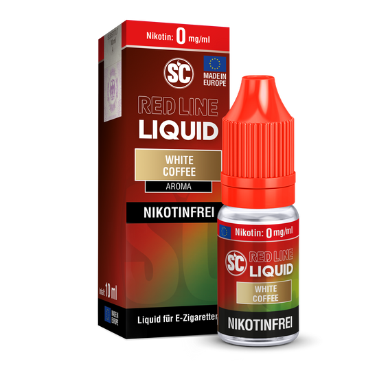 SC RED LINE - White Coffee Nikotinsalz Liquid