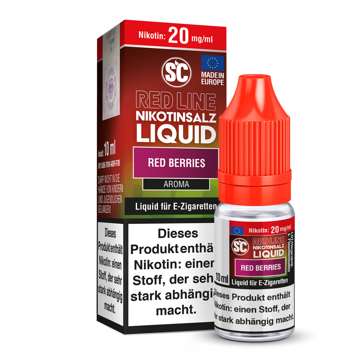 SC RED LINE - Red Berries Nikotinsalz Liquid