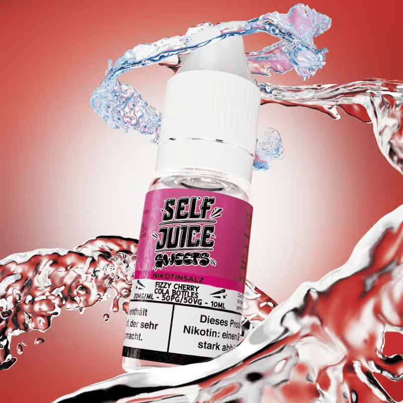 SELF JUICE Fizzy Cherry Cola Bottles Nikotinsalz Liquid 10 ml 10mg