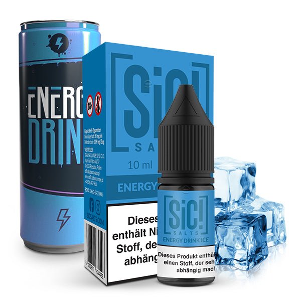 SIC! Energy Drink Ice Nikotinsalz Liquid 10 ml 20mg