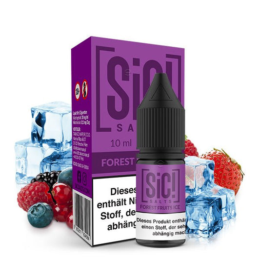 SIC! Forest Fruits Ice Nikotinsalz Liquid 10 ml 20mg