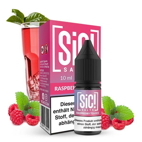SIC! Raspberry Tea Ice Nikotinsalz Liquid 10 ml 20mg