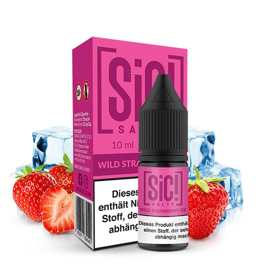 SIC! Wild Strawberry Ice Nikotinsalz Liquid 10 ml 20mg