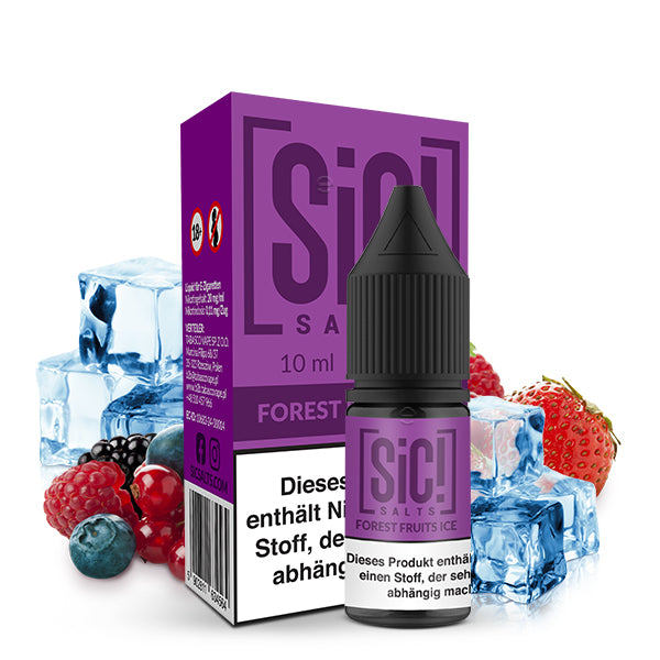 SIC! - Forest Fruits Ice Nikotinsalz Liquid 10 ml