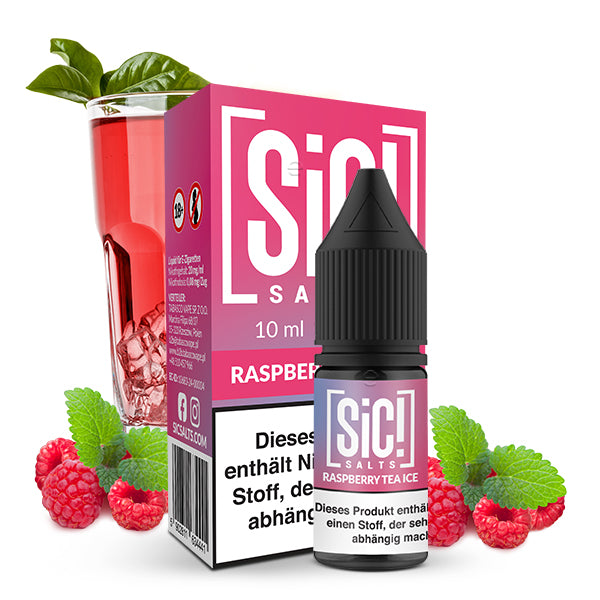 SIC! - Raspberry Tea Ice Nikotinsalz Liquid 10 ml