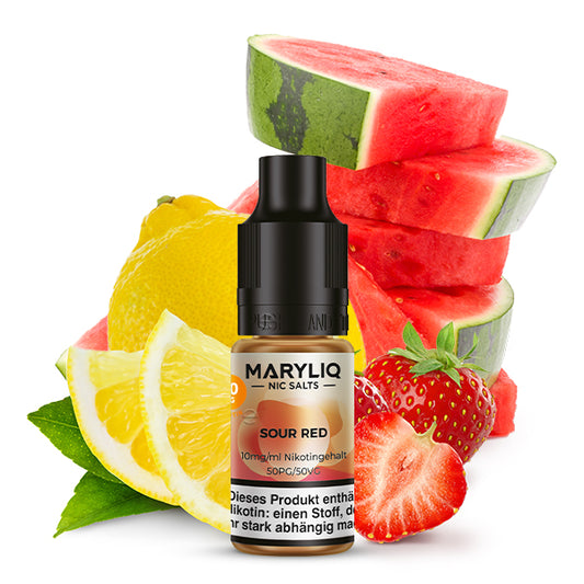 LOST MARY MARYLIQ Sour Red Nikotinsalz Liquid 10 ml