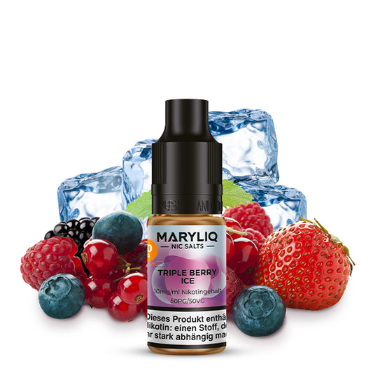 LOST MARY MARYLIQ Triple Berry Ice Nikotinsalz Liquid 10 ml