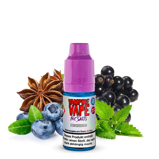 Vampire Vape Heisenberg Nikotinsalz Liquid 10 ml 10mg