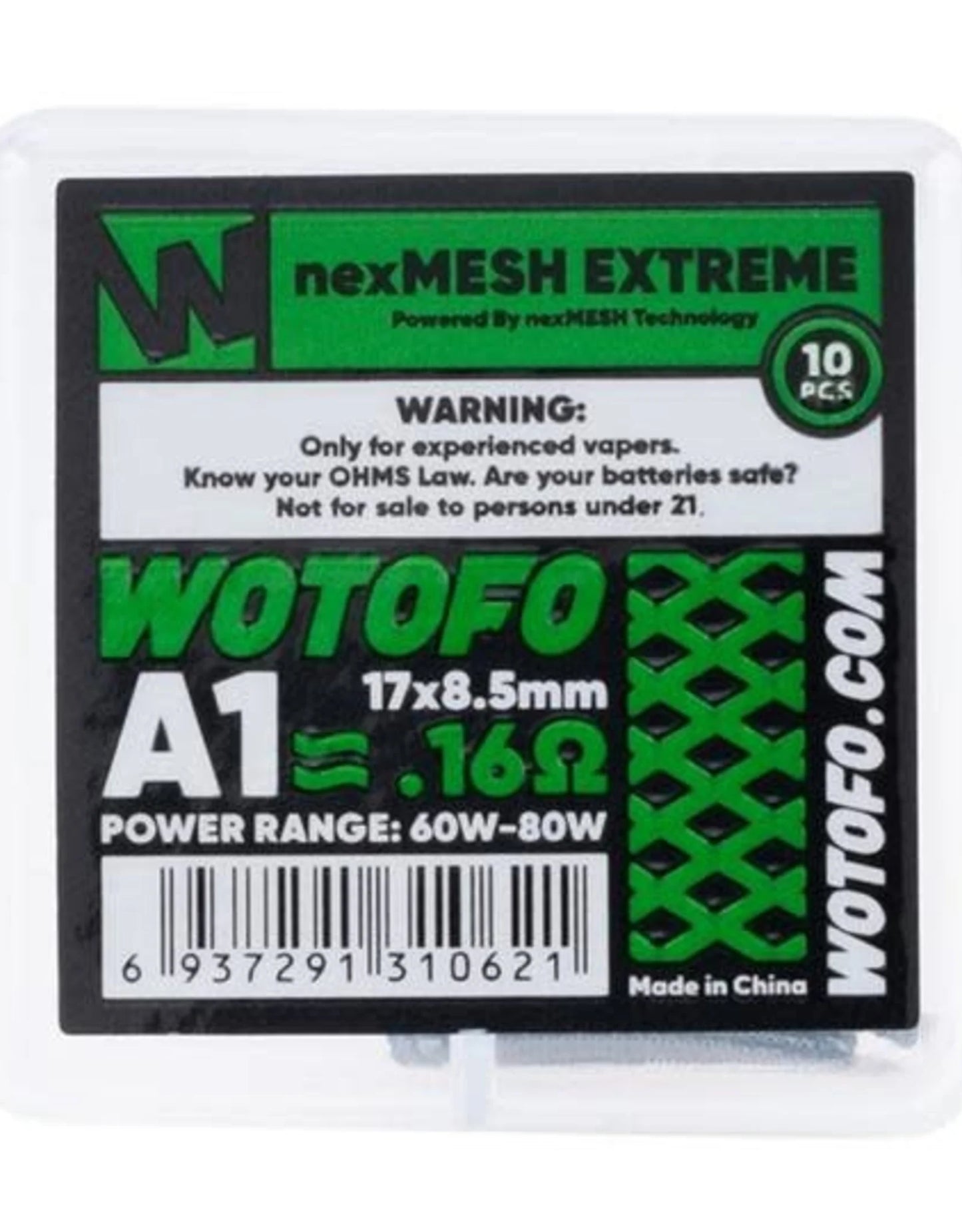 Wotofo nexMesh EXTREME 0,16 Ohm