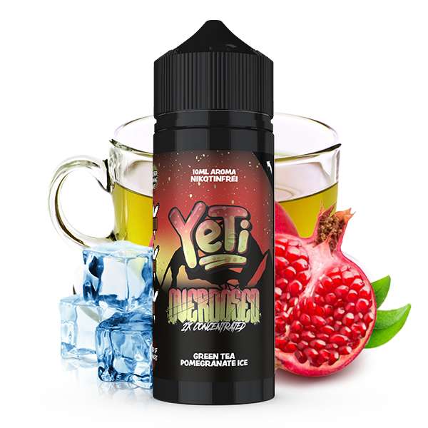 Yeti Green Tea Pomegranate Ice Overdosed 10ml