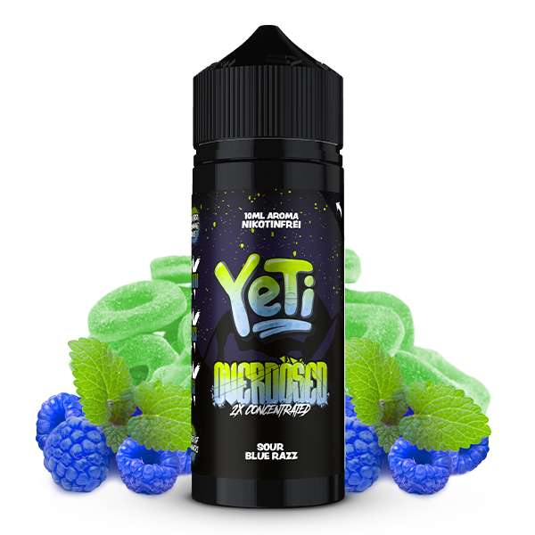 Yeti Sour Blue Razz Overdosed 10ml