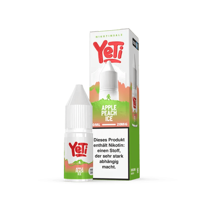 Yeti Summit Apple Peach Ice Nikotinsalz Overdosed 10 ml 20mg