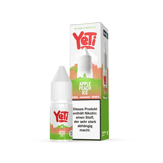 Yeti Summit Apple Peach Ice Nikotinsalz Overdosed 10 ml 10mg