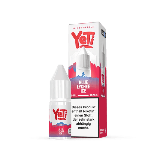 Yeti Summit Blue Lychee Ice Nikotinsalz Overdosed 10 ml 10mg