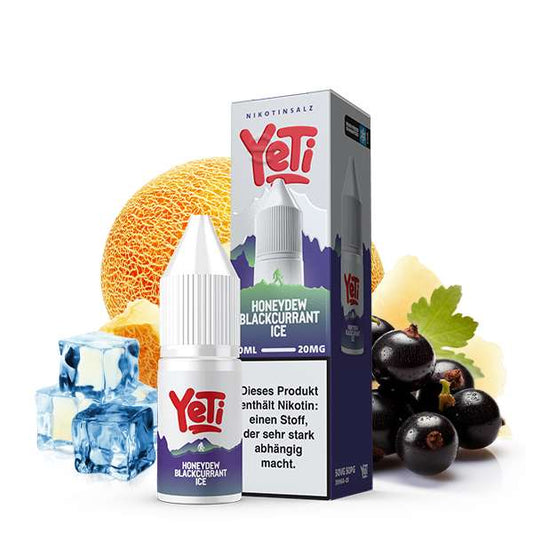 Yeti Summit Nikotinsalz Honeydew Blackcurrant Ice Overdosed 10ml 10mg