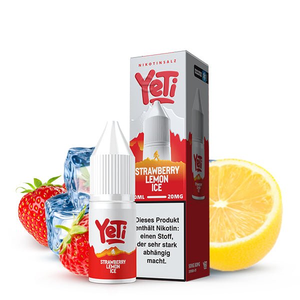 Yeti Summit Nikotinsalz Strawberry Lemon Ice Overdosed 10ml 10mg